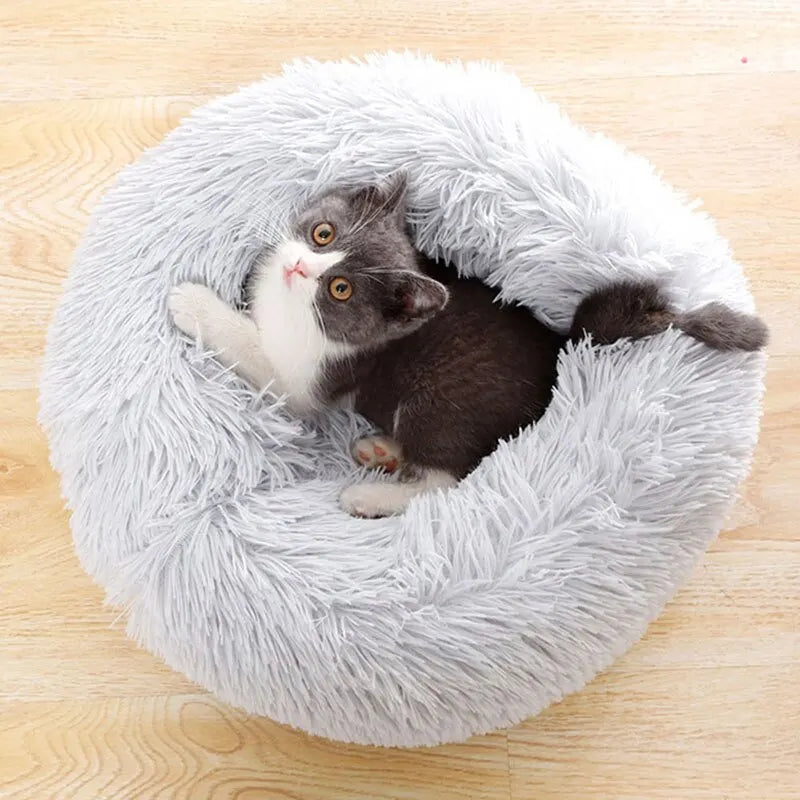 Plush Cat Bed