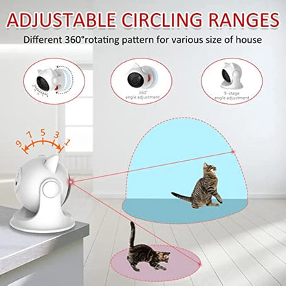 Rechargeable Motion Activated Laser Toy